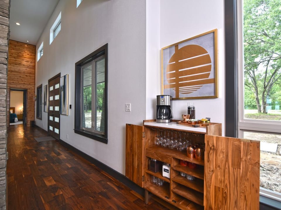 Fully stocked coffee bar! French press and standard.