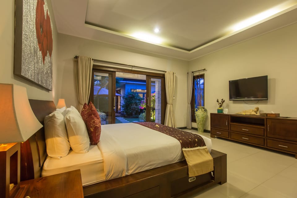 3-Bedroom Villa with Private Pool | 3 bedrooms, in-room safe, desk, laptop workspace