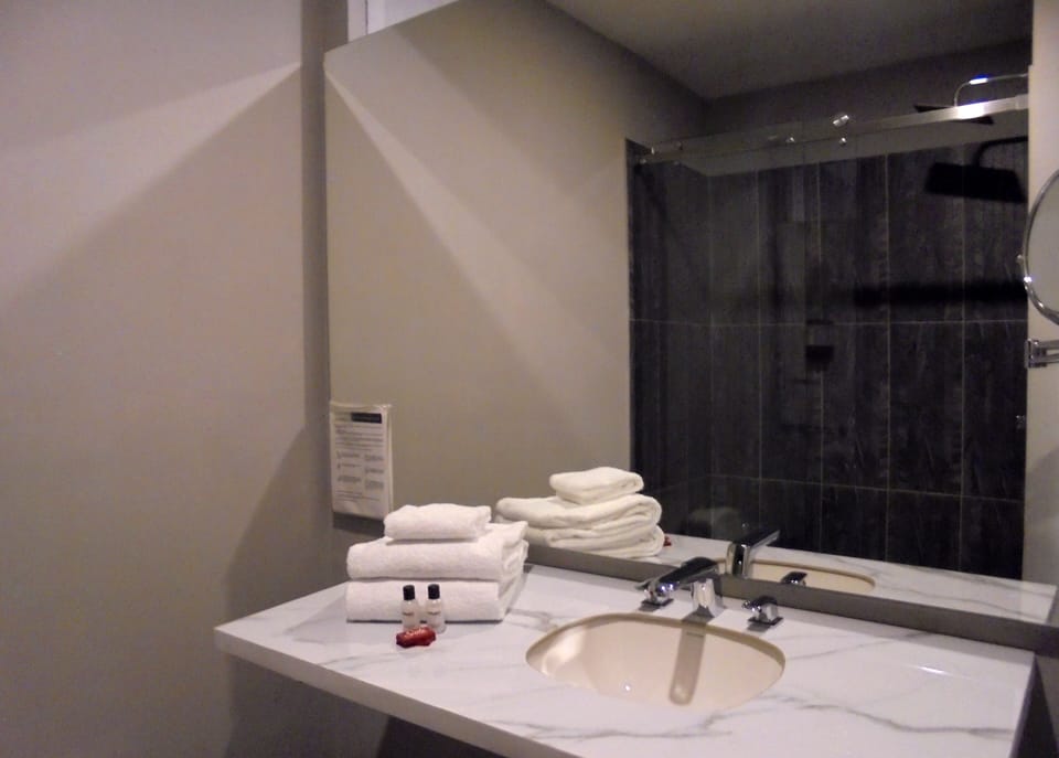 Standard Twin Room | Bathroom | Shower, towels