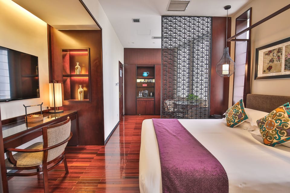 Classic Double Room | Down comforters, memory foam beds, free minibar, individually decorated