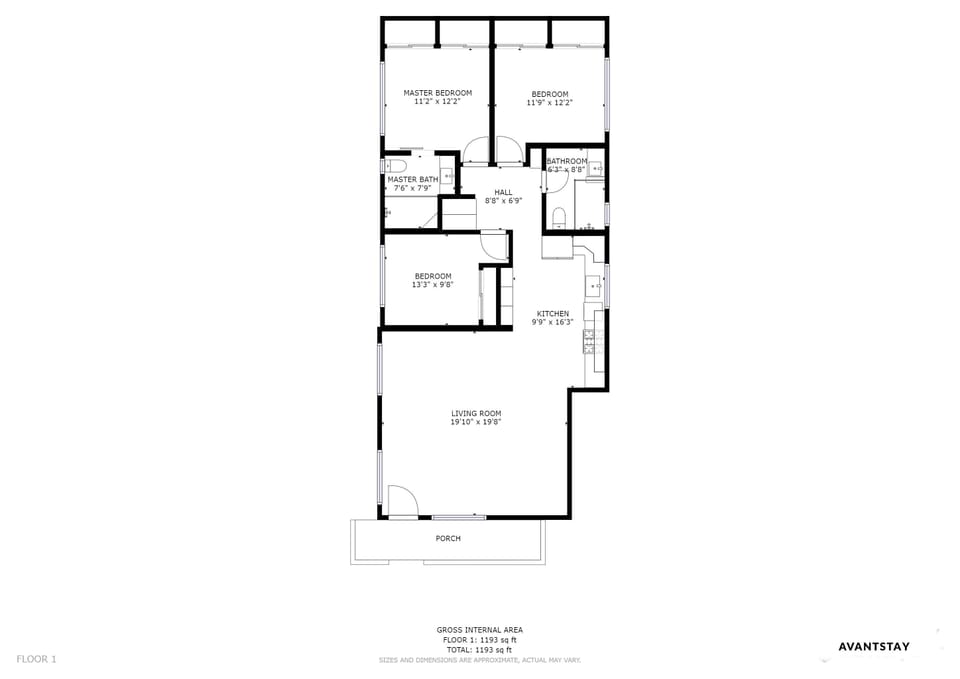 Ground Floor of Unit 1