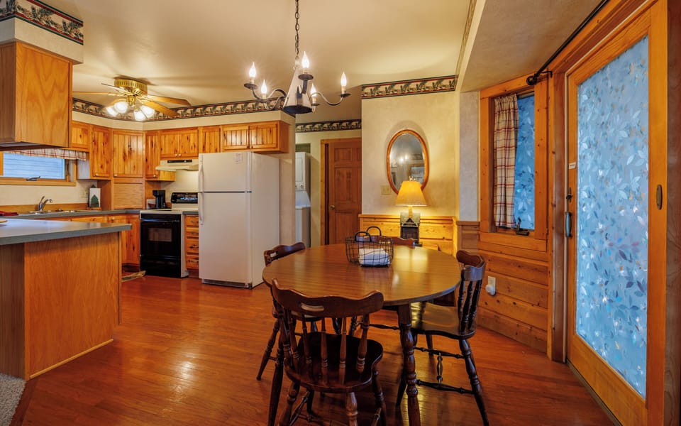 This private apartment in Cody has all the comforts of home for a relaxing stay