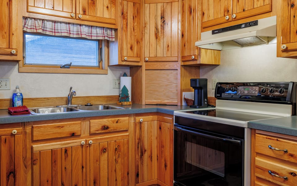 With full size appliances, you'll be able to make your favorite meals during your travles