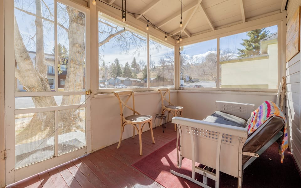 You'll be close to the action in downtown Cody but tucked away in this restful home