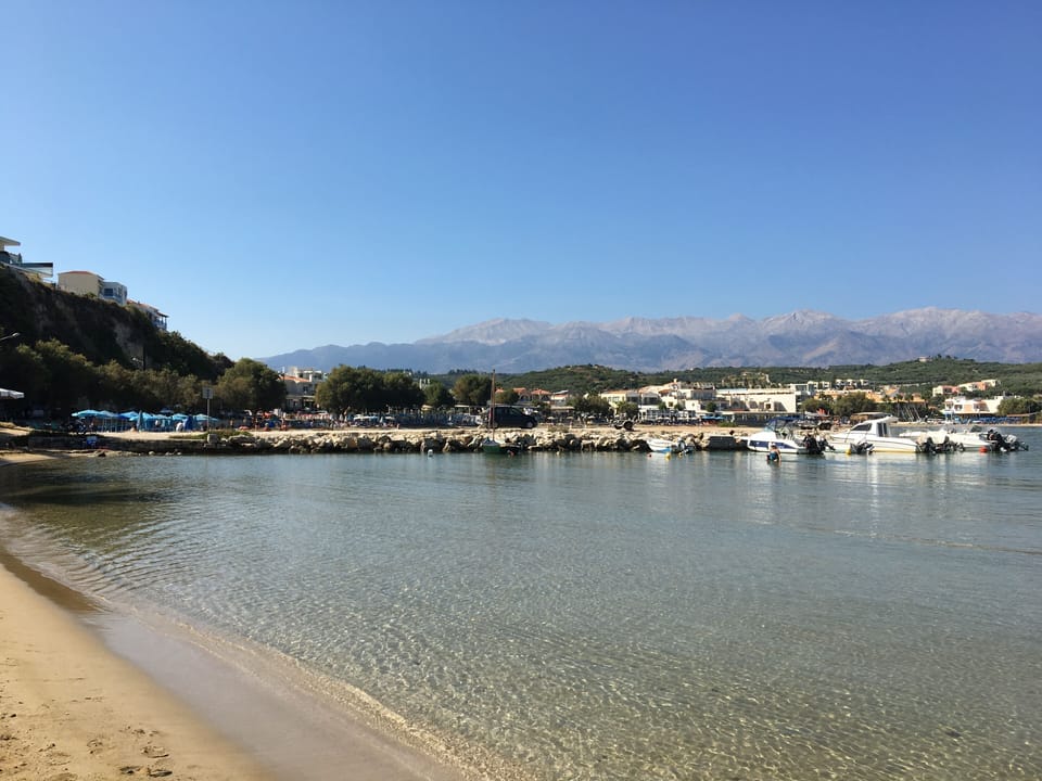 Almyrida - blue flag beach