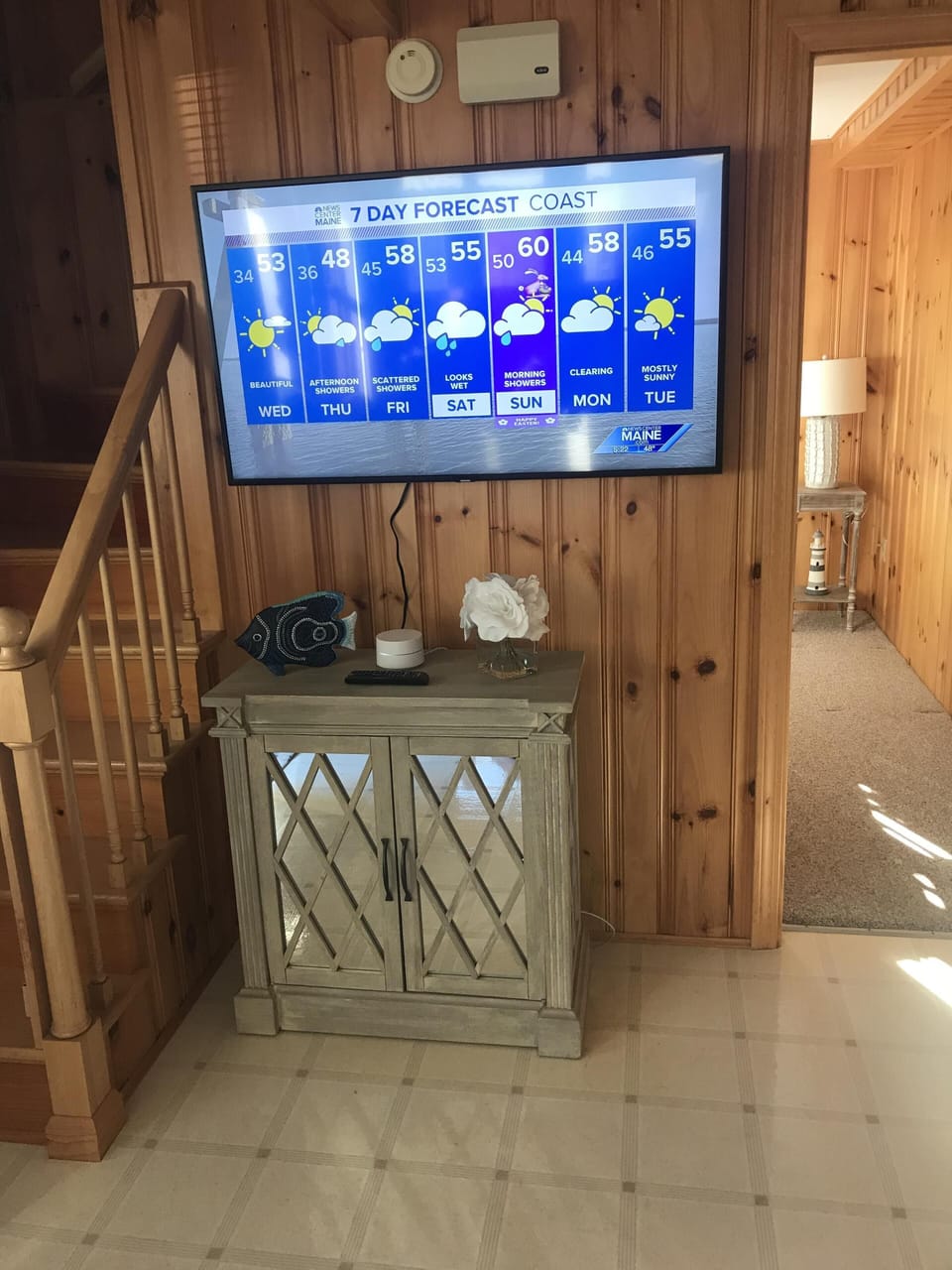 Sunny all the time!1st floor large TV