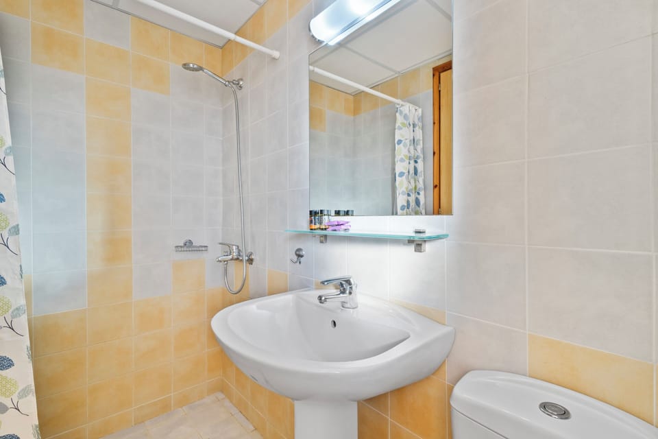 Studio, Sea View | Bathroom | Shower, free toiletries, hair dryer, towels