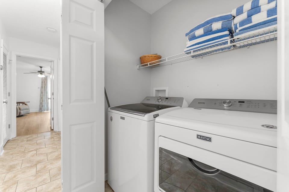 Full Laundry and Beach Towels