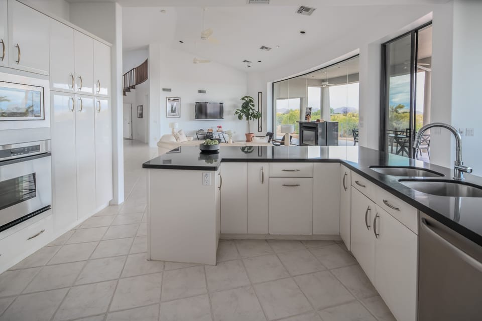 Kitchen. Sleek.