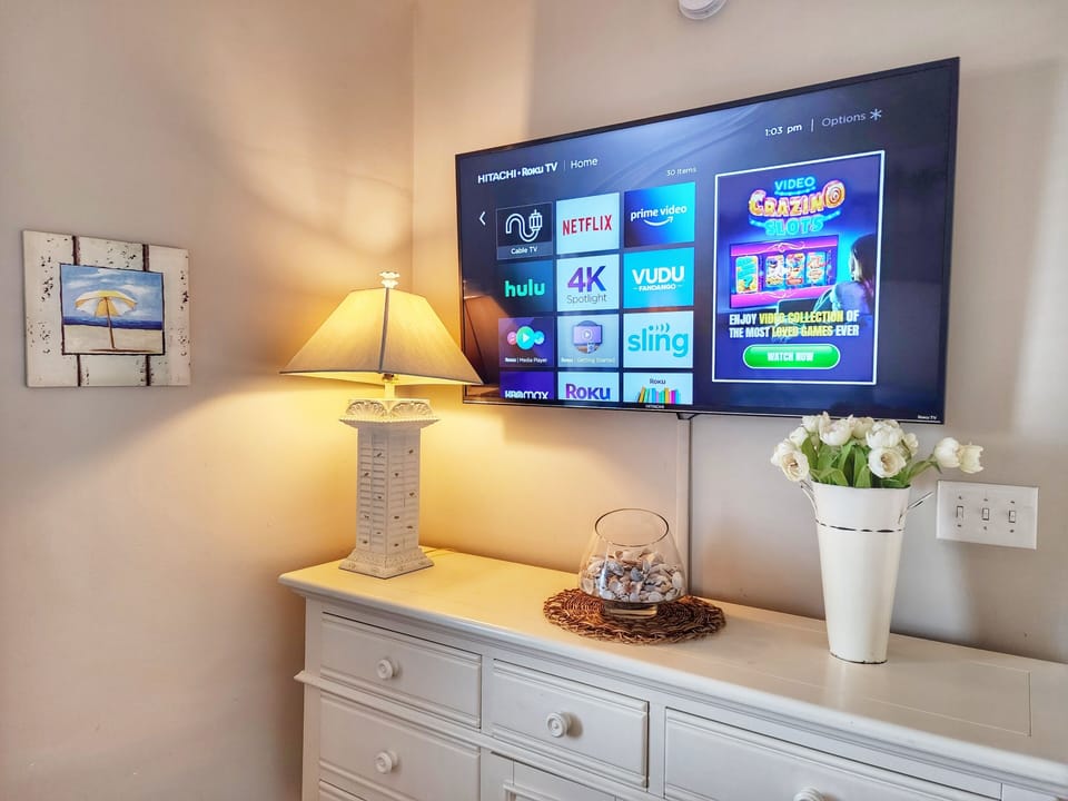 Big TV in the Bedroom 