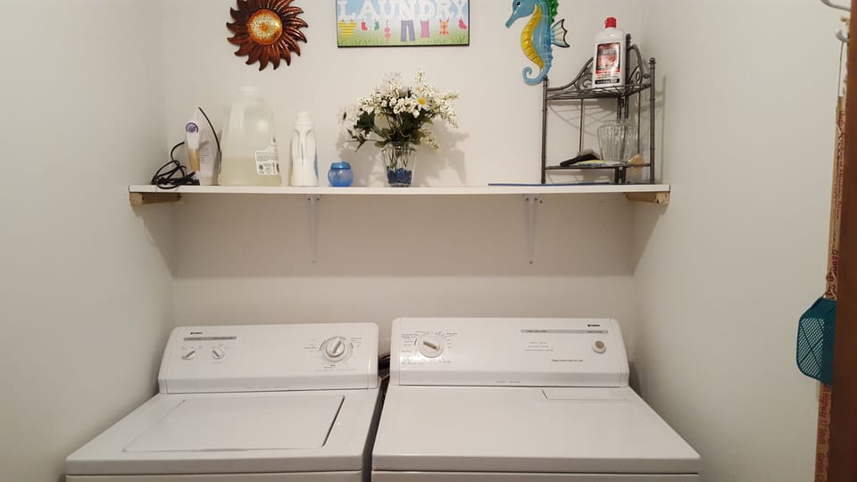 Laundry room-full size washer & dryer