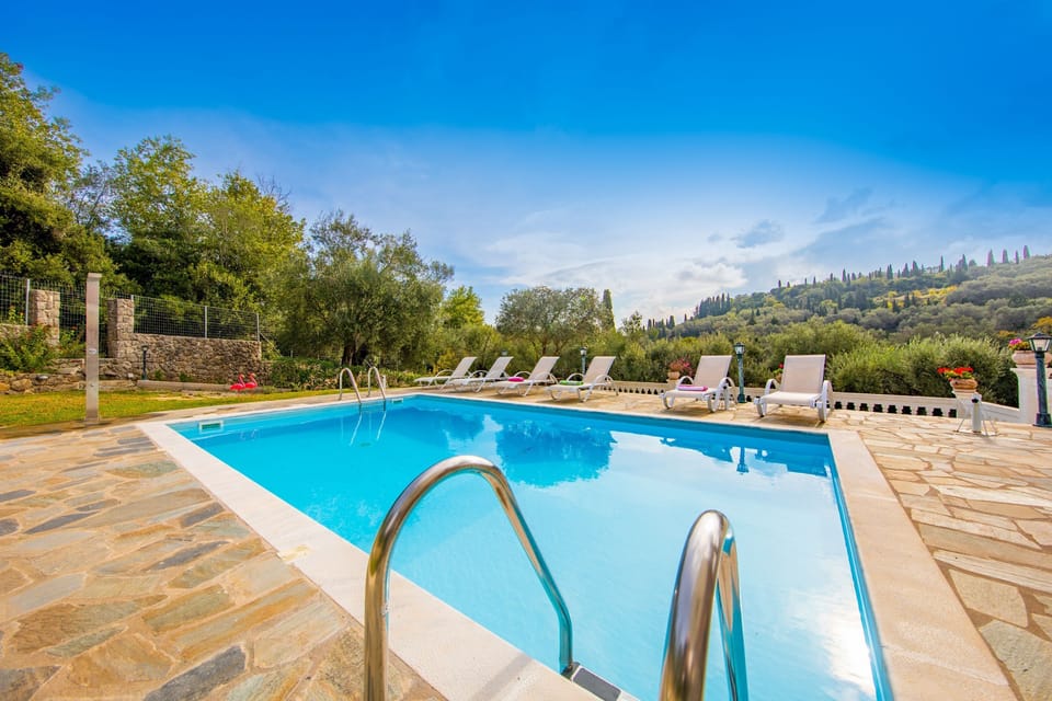 Soak up the sun in shimmering pool