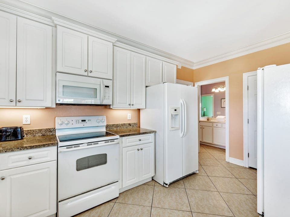 Kitchen with TWO refrigerators