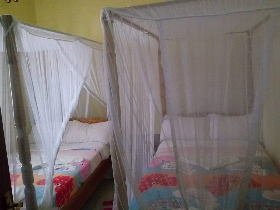 Basic Double or Twin Room | Desk, bed sheets