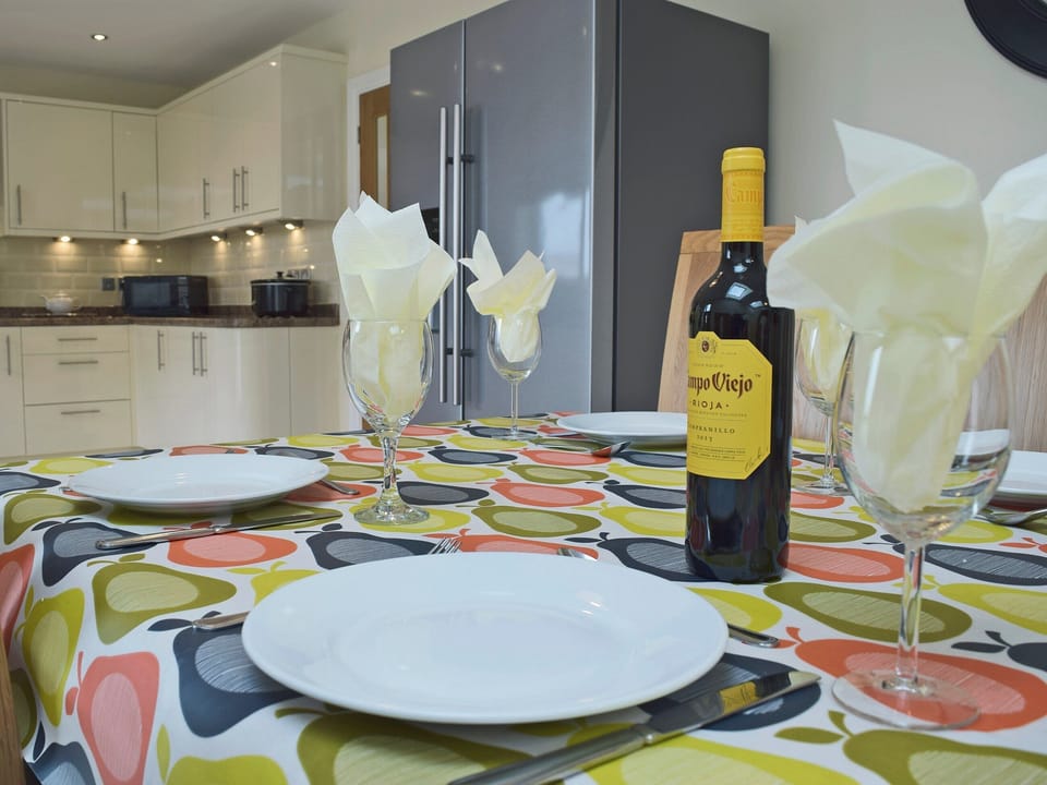 Impressive dining area | Y Hendy Llaeth, Red Roses, near Whitland