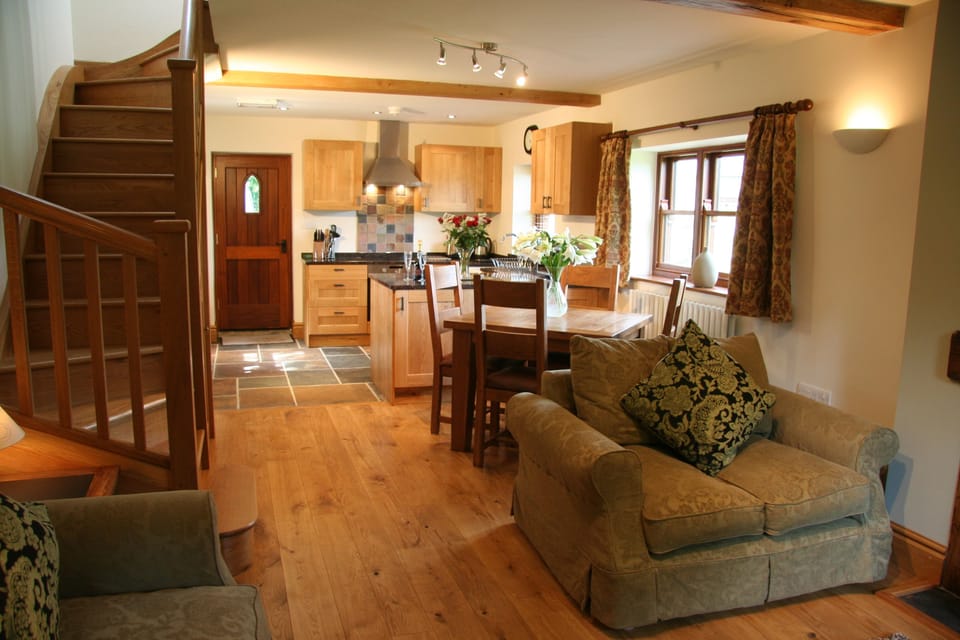 Cottage, 2 Bedrooms | Living area | Flat-screen TV, DVD player