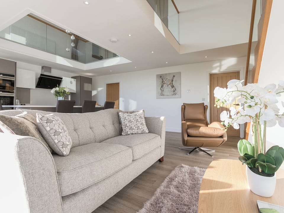 Cosy living area | The Lookout - Broadstone Barns, Ticknall, near Derby