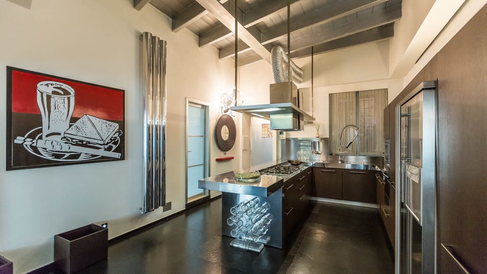 Apartment | Private kitchen | Full-size fridge, microwave, oven, dishwasher