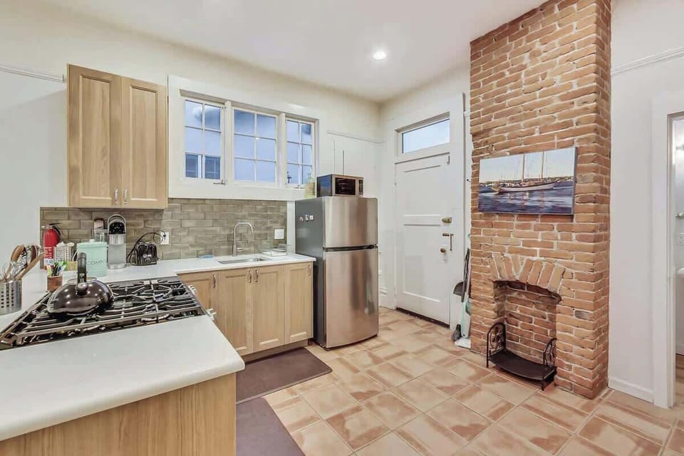 newly remodeled kitchen