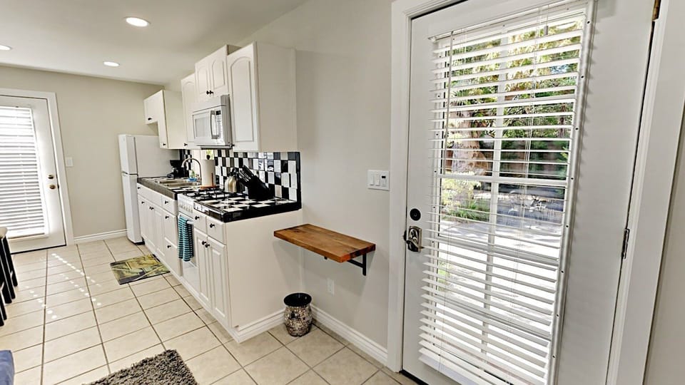 Front Door View and Kitchen