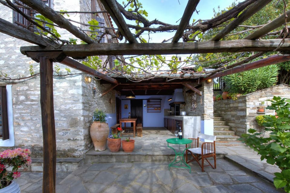 bbq and vine area