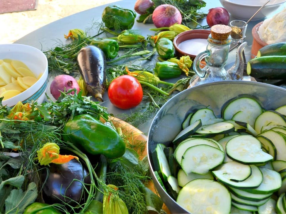 Cretan gastronomy.