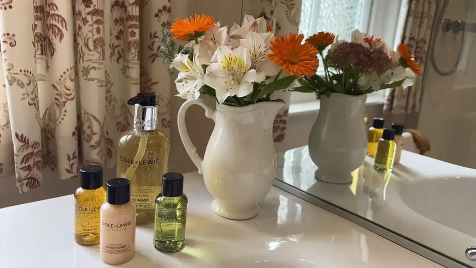 Twin Room, Ensuite, Garden View | Bathroom
