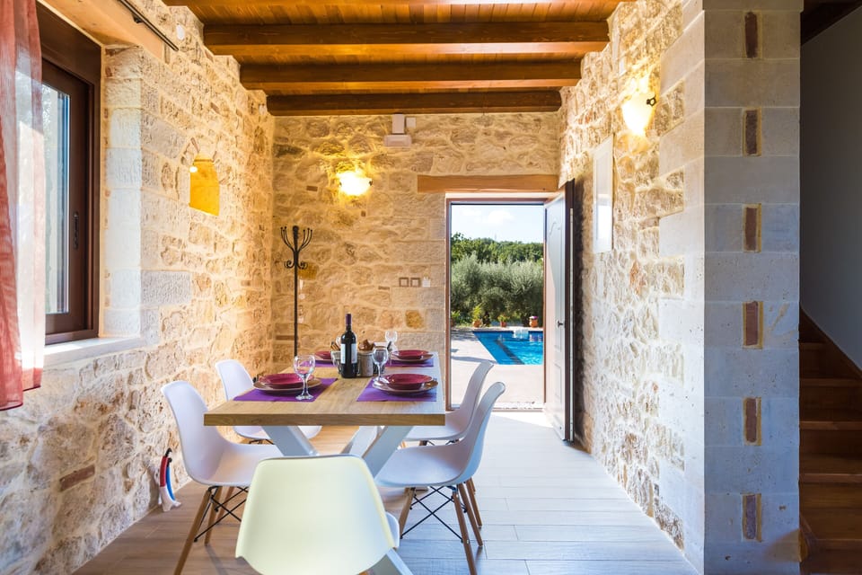 the dining area