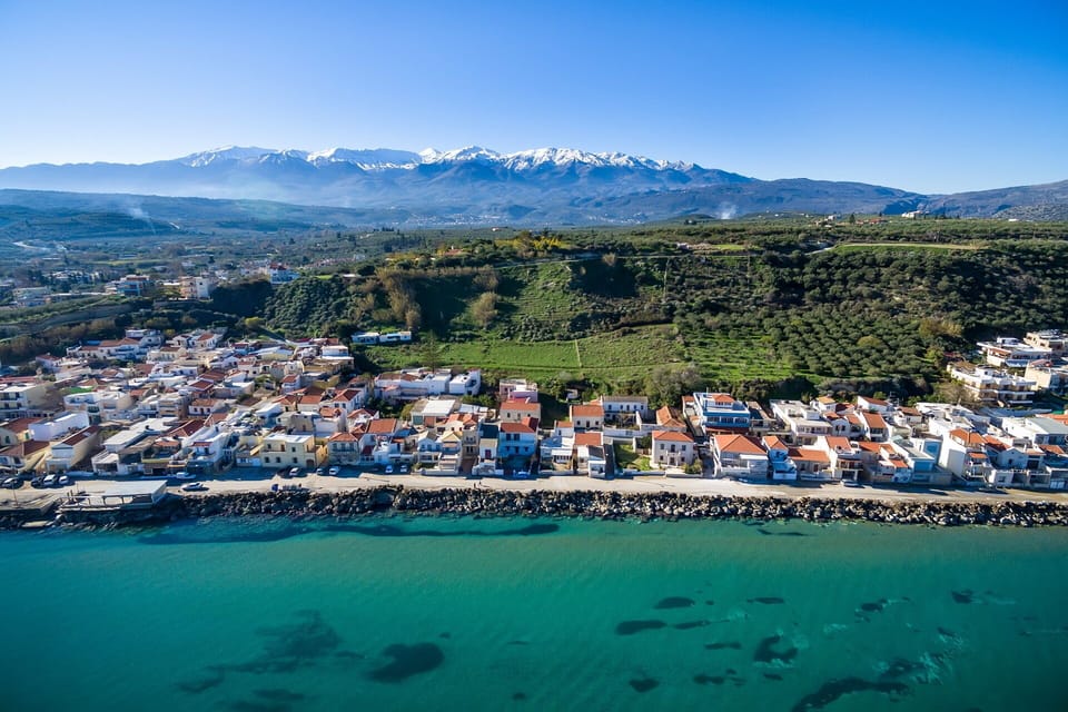 Area view from the sea (aerial photo)