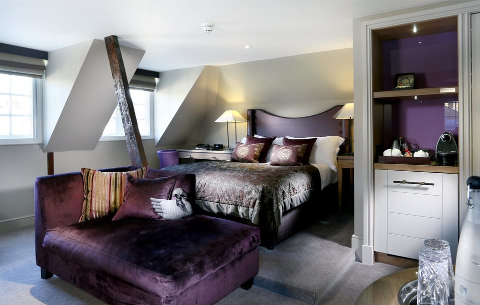 Egyptian cotton sheets, premium bedding, minibar, in-room safe