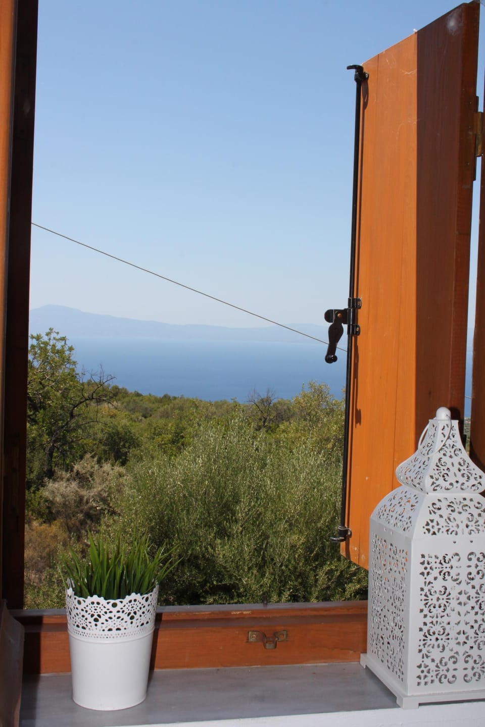 Unique view from the bedroom in the tower