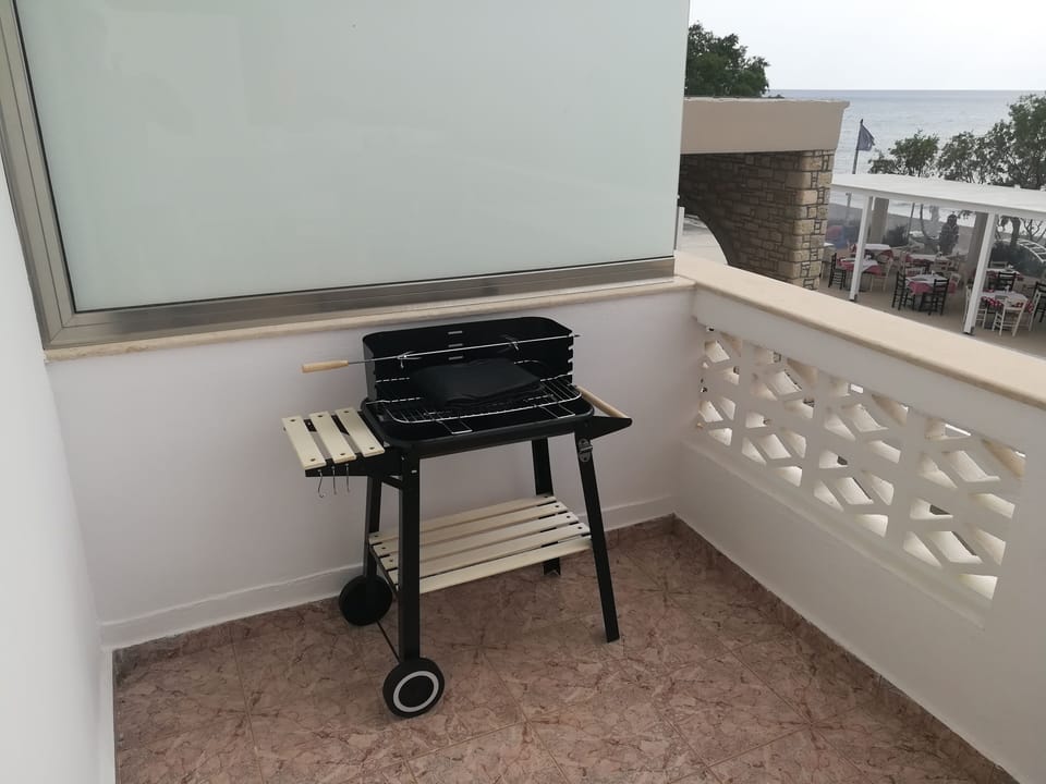 Barbecue at the balcony