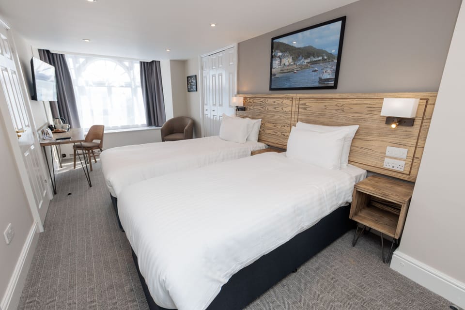 Twin Room | Desk, laptop workspace, iron/ironing board, free WiFi