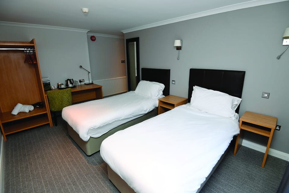 Twin Room | Desk, laptop workspace, iron/ironing board, free WiFi