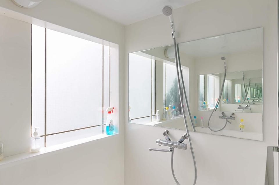 Bunk Bed in Male Dormitory Room | Bathroom | Shower, eco-friendly toiletries, hair dryer, slippers