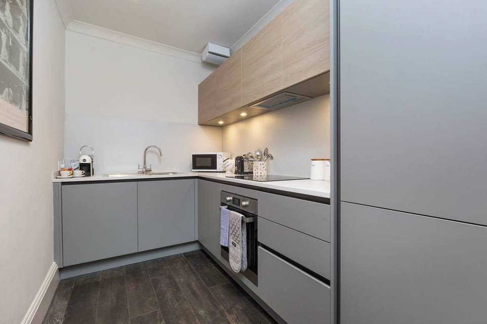 Apartment (4 Bedrooms) | Private kitchen | Full-size fridge, oven, coffee/tea maker, electric kettle