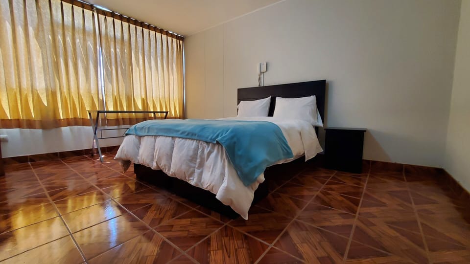 Double Room, 1 Double Bed | In-room safe, desk, laptop workspace, blackout drapes