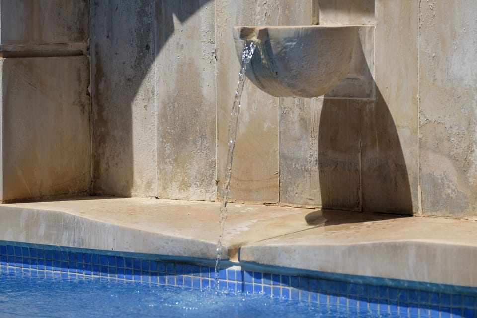 Our sophisticated pool