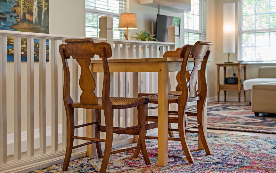 Dining table with 3 chairs