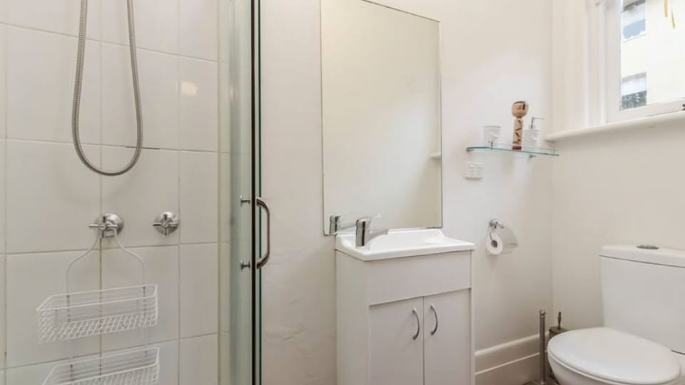 Ensuite bathroom with shower