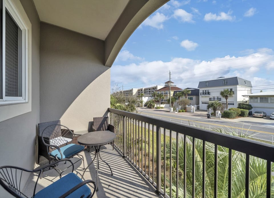 Listen to the waves crash and enjoy views from our due south ocean-facing large 100 sq ft private patio