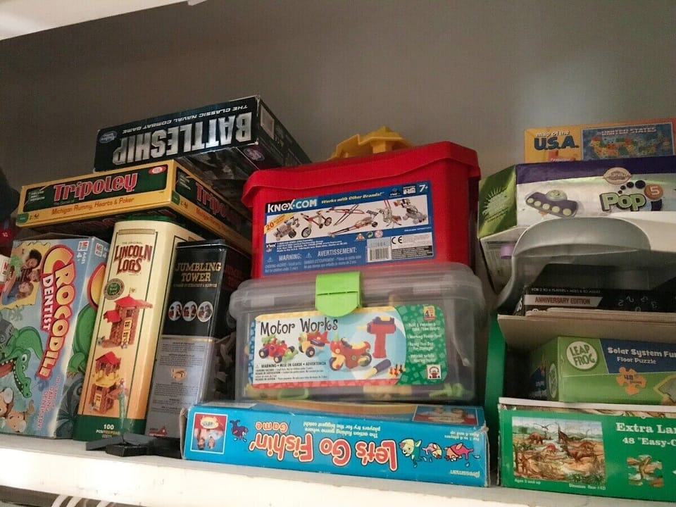 Game closet! 