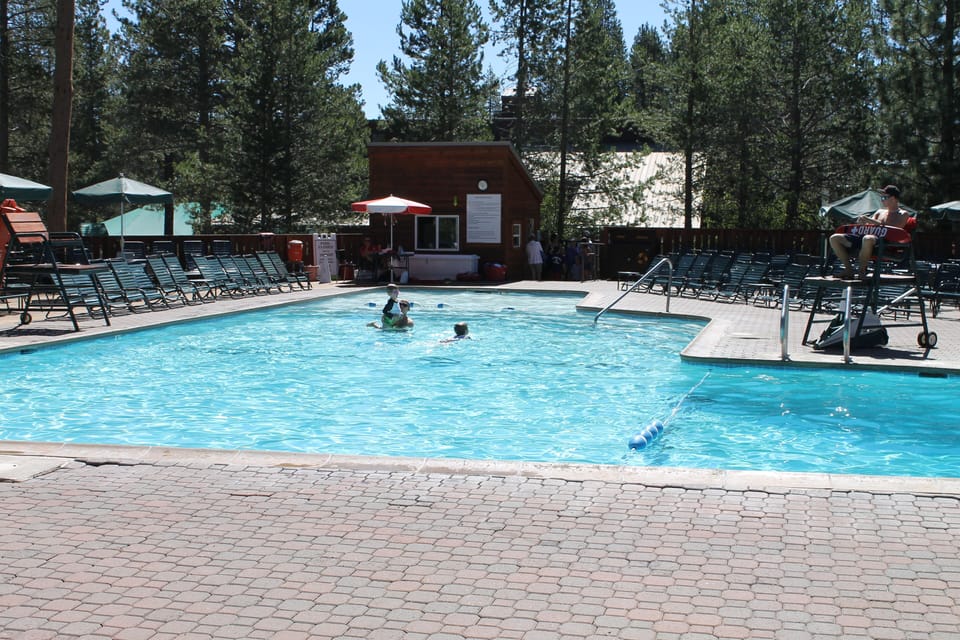 Pool at Trout Creek also hot tubs and streem room