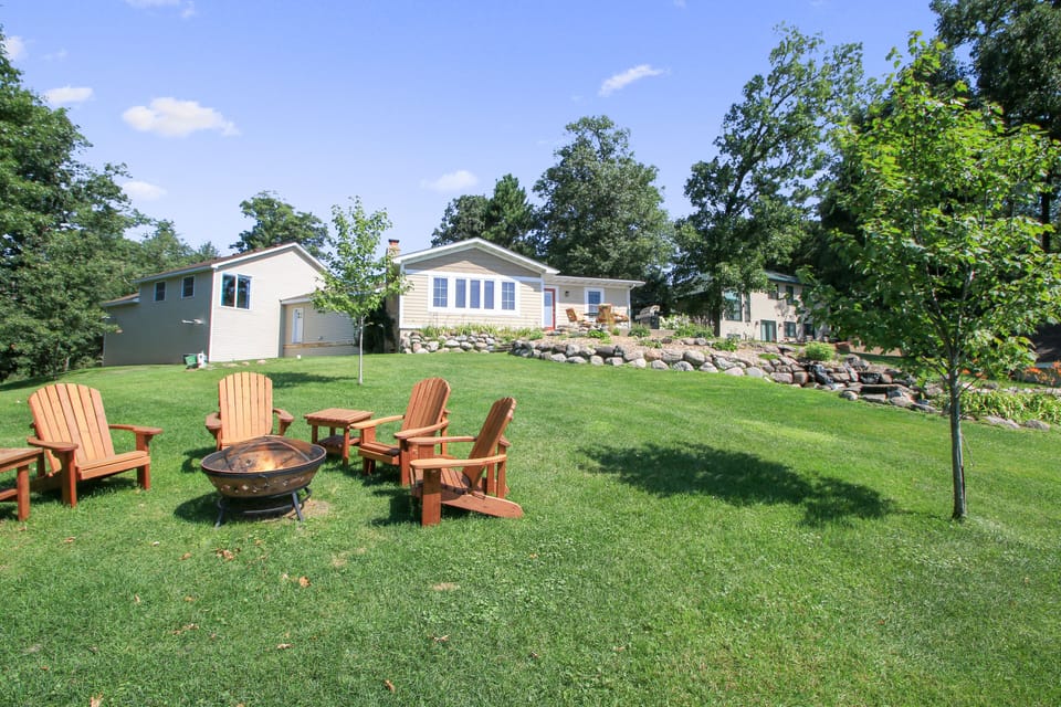 Fire Pit and Chairs