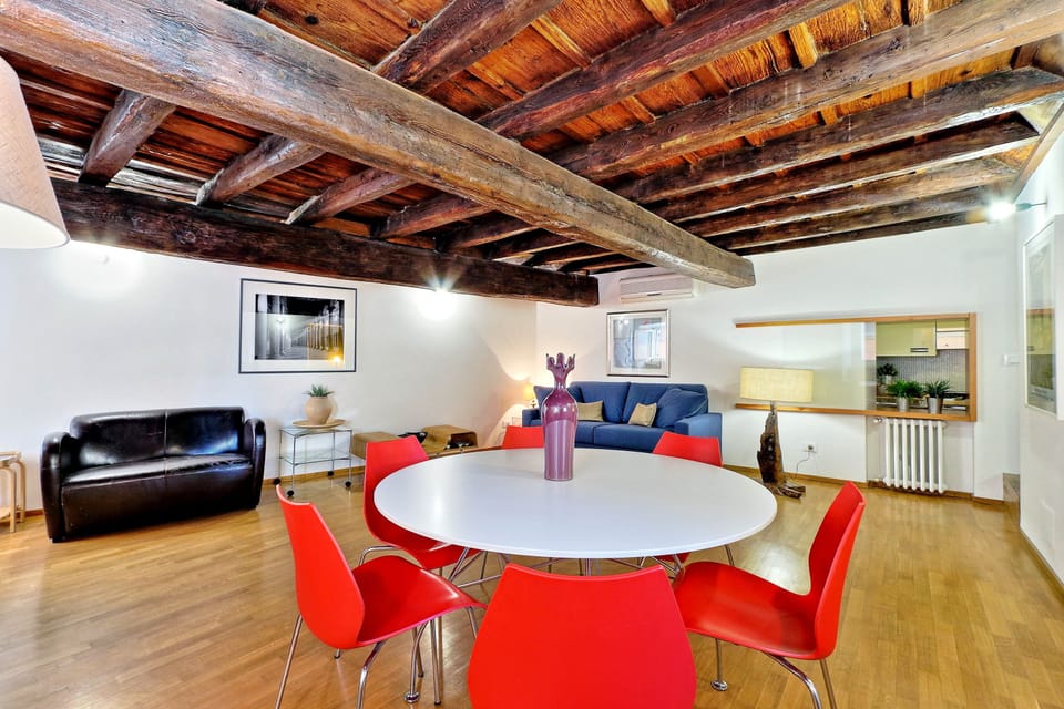 Apartment, 1 Bedroom, City View | Living area | Flat-screen TV