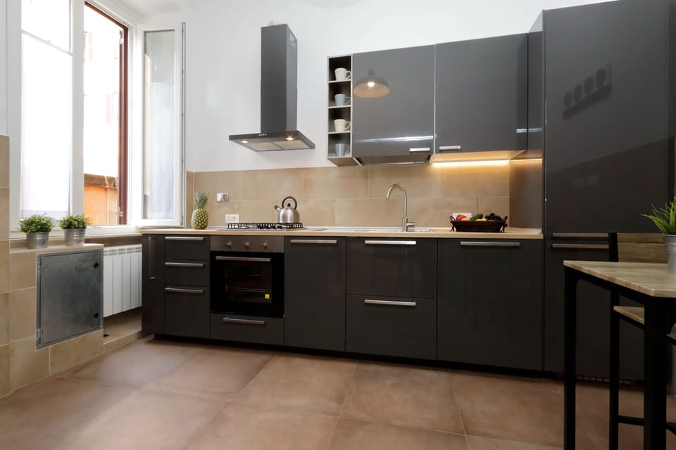 Apartment, 2 Bedrooms | Private kitchen | Full-size fridge, oven, stovetop, dishwasher