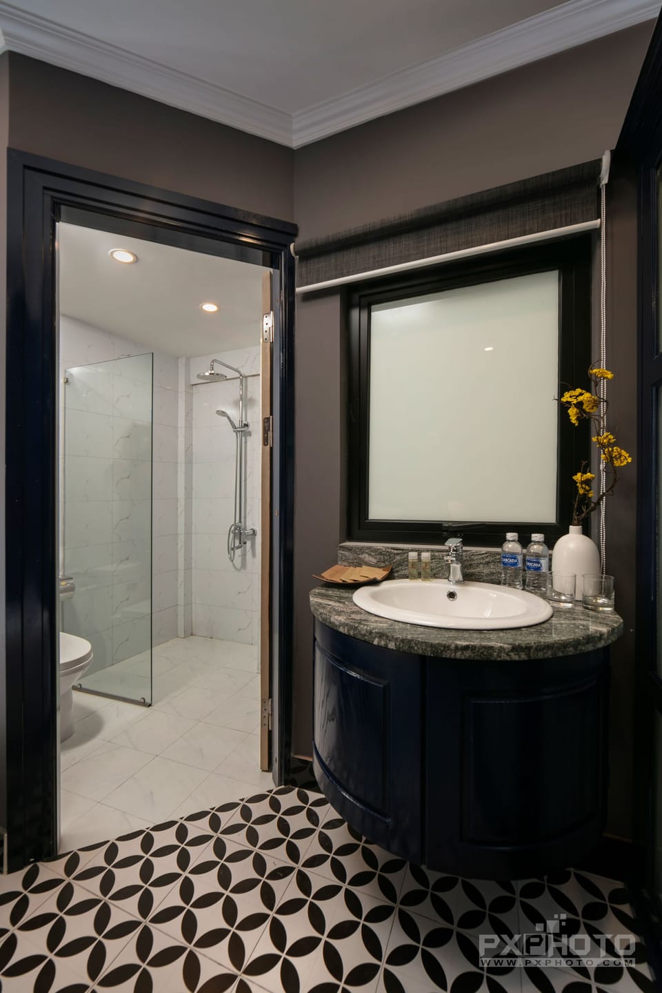 Classic Double | Bathroom | Rainfall showerhead, designer toiletries, hair dryer, slippers