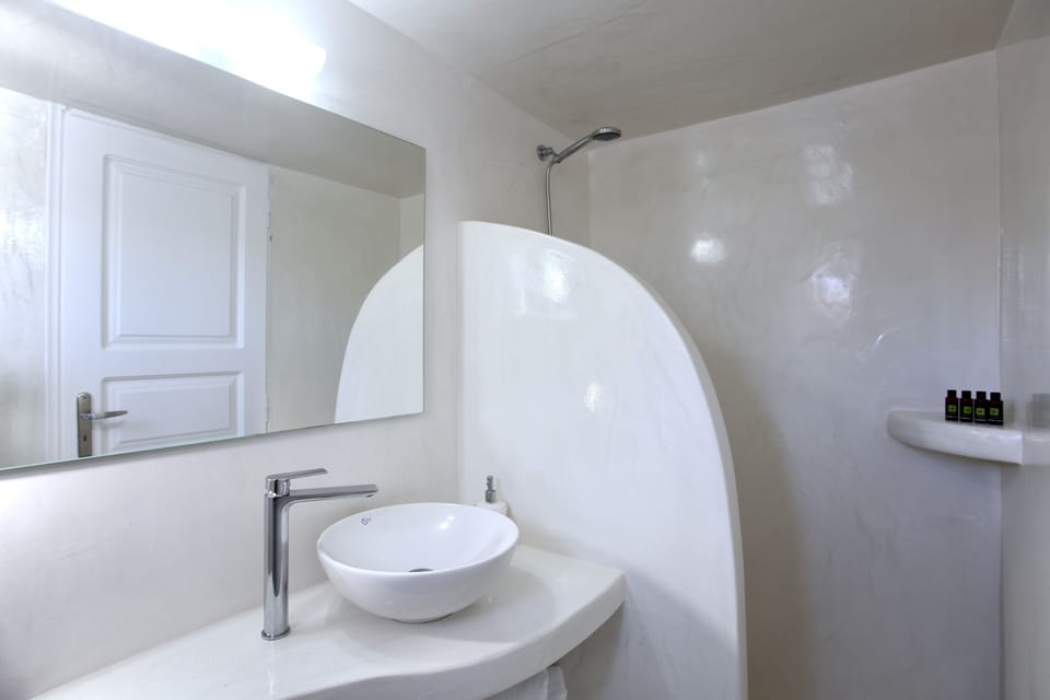 Panoramic Double Room | Bathroom | Shower, free toiletries, hair dryer, slippers