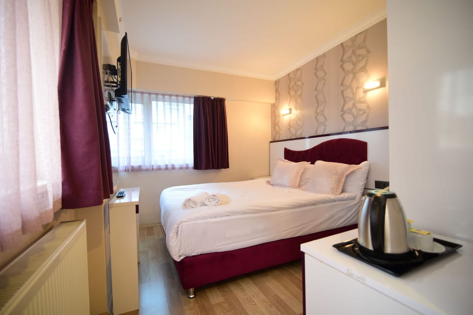 Standard Double or Twin Room, 1 Double Bed, City View | View from room