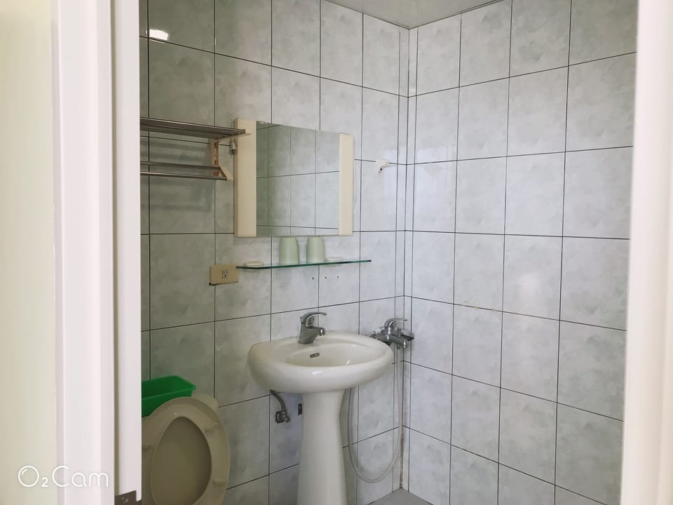 Romantic Double Room, 1 Double Bed | Bathroom | Shower, hair dryer, slippers, soap